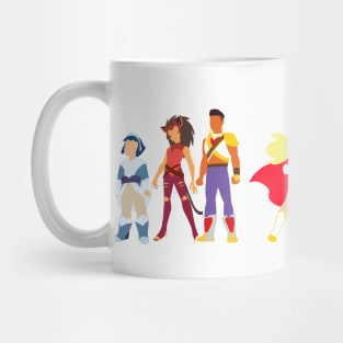 Minimalist Princesses of Power Mug